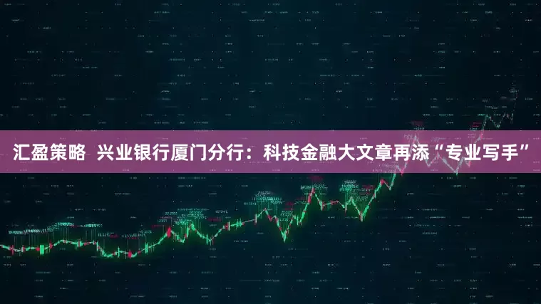 汇盈策略  兴业银行厦门分行：科技金融大文章再添“专业写手”